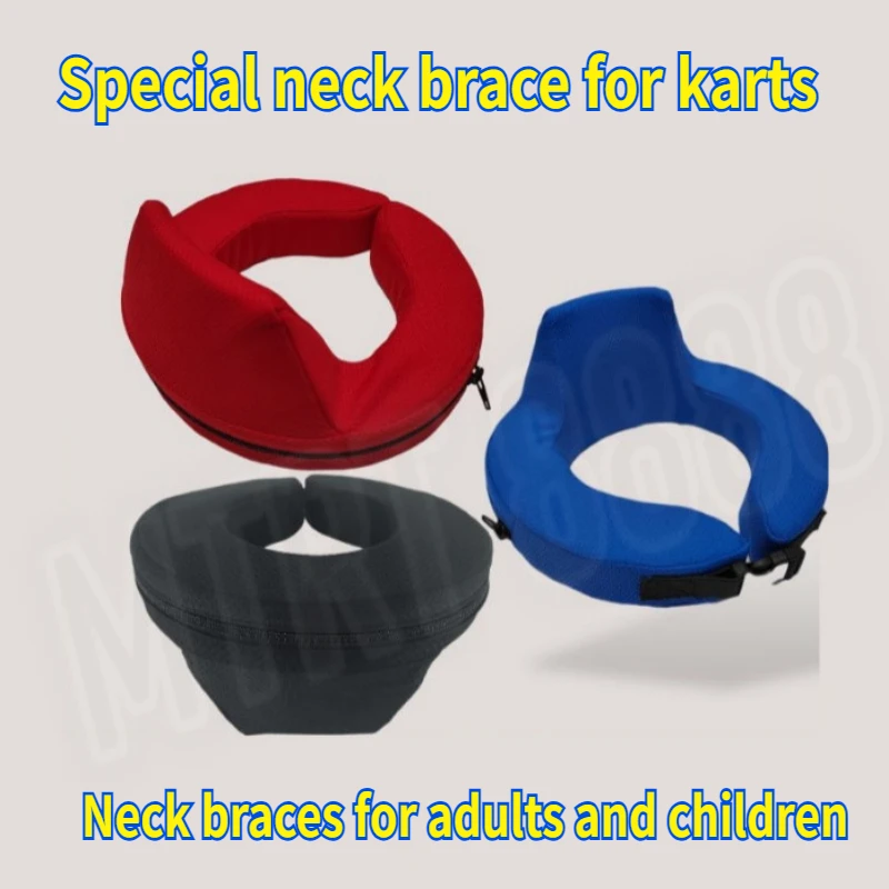 

Kart Racing Gear Neck Brace Protection Adult Children's Entertainment Riding Adjustable Safety Gear Karting Club Equipment