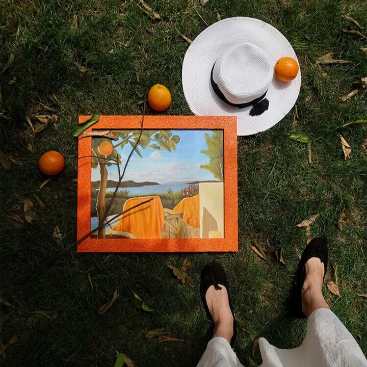 California Four Seasons Hand Painted Oil Painting