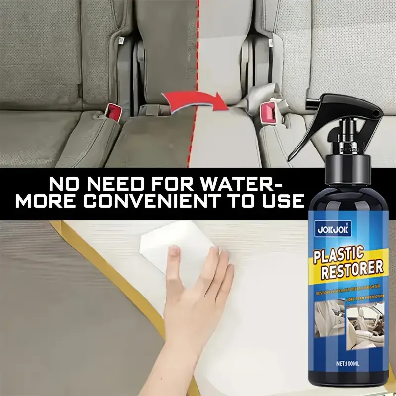 

Средство для ремонта внутренней поверхности автомобиля - спрей для ремонта автомобильного пластика, который восстанавливает оригинальный цвет, антивозрастной, против растрескивания