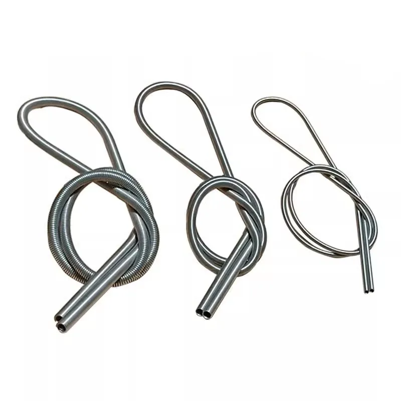 Cable de extensión de resorte de tensión de acero inoxidable 0,2, 0,3/0,4/0,5/0,6/0,8mm, diámetro de salida de 2mm/3mm/4mm/5mm, L = 1,0, 1 unidad