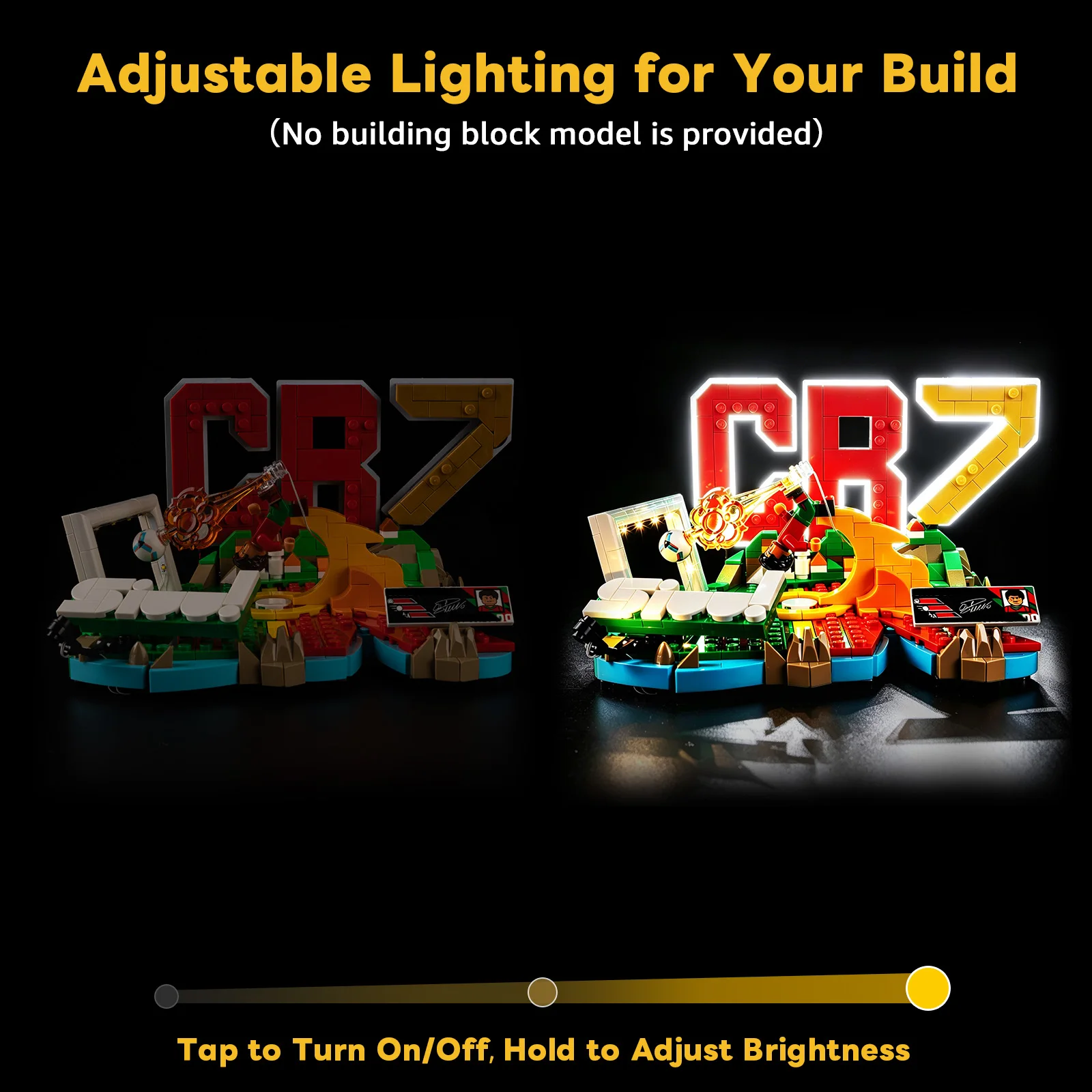 kyglaring-led-照明セット-diy-おもちゃ-レゴ-クリスティアーノ-ロナウド用-–-サッカー-ハイライト-43012-ビルディング-ブロック-モデルなし