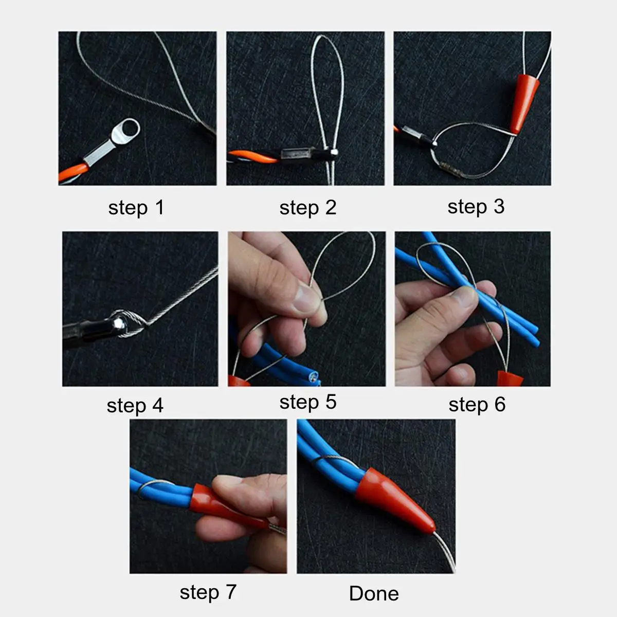 

30m Dia 3mm Guide Device Yellow Durable Fiberglass Electric Cable Push Pullers Duct Rodder Fish Tape Wire Wiring Accessories