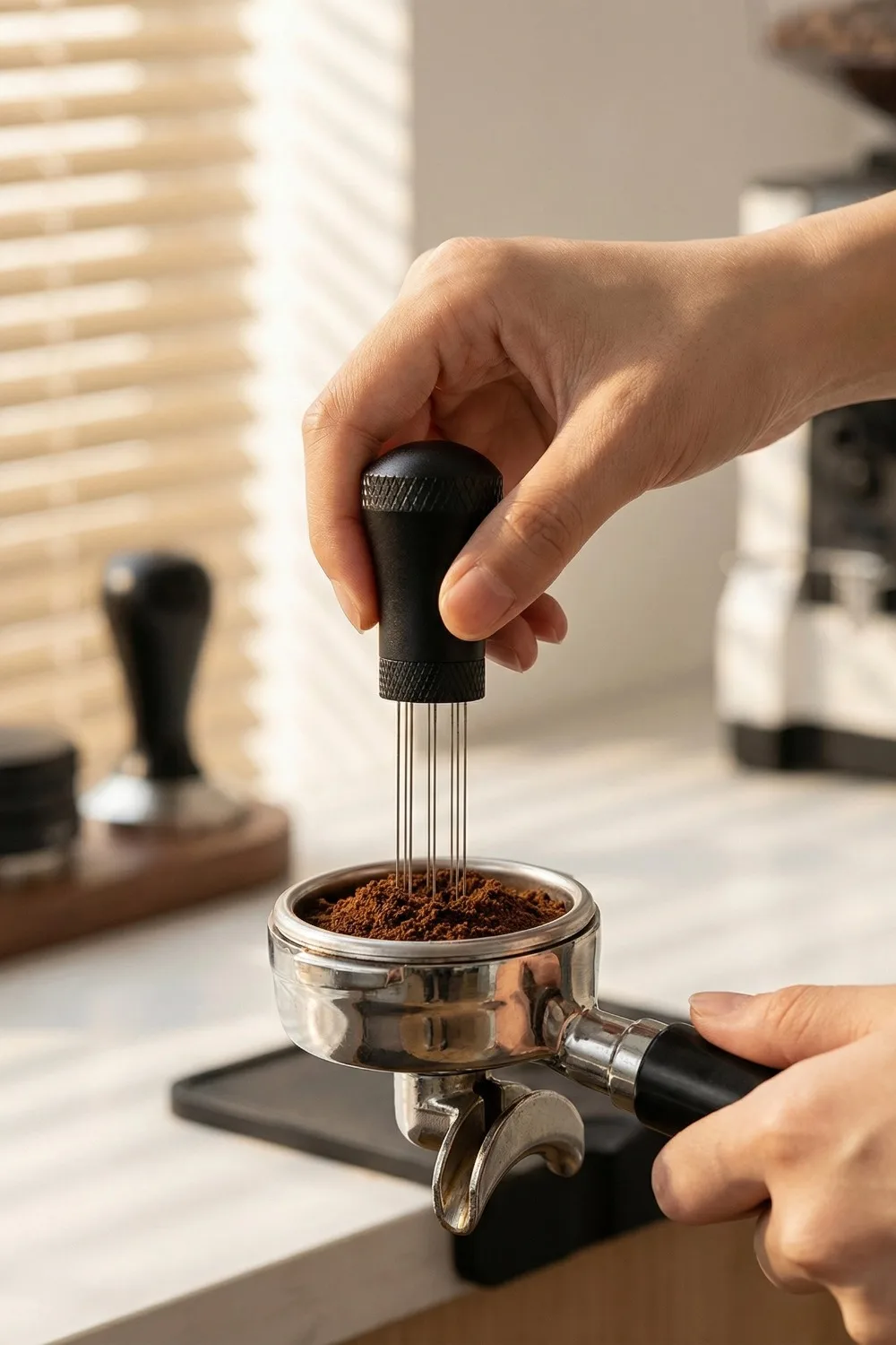 Espresso Stirrer Distribution Tool for Barista,Coffee Maker Accessories ,Barista Tools view 2