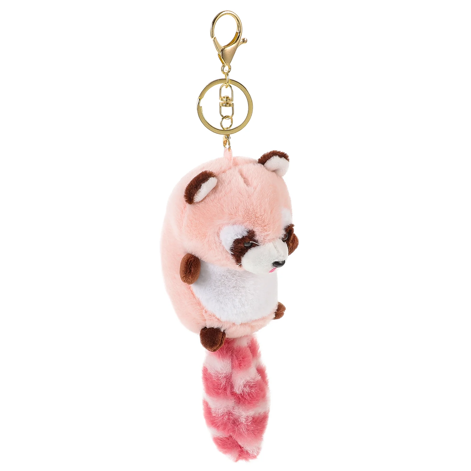 Porte-clés en peluche Raton laveur, jouet décoratif, JoRed KrasnoPendant, Miss