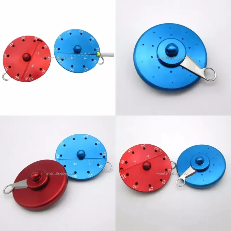 2026 Aluminum Gutta Percha Point Cutter Gauge Wheel Endo Apex Measurement Endodontic Round Gauge Wheel Oral Tools