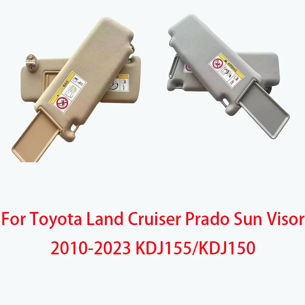 

LINGJIE Солнцезащитный козырек для Toyota Land Cruiser Prado KDJ155/KDJ150 2010-2023 7431060C40A3 7432060D40B0, совместимый с зеркалом для макияжа