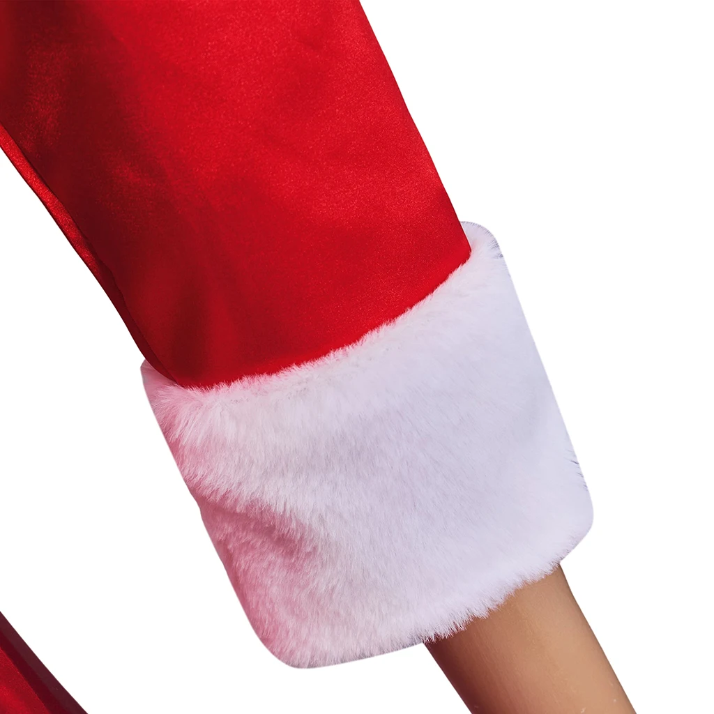 Film White Christmas Cosplay CostumeBetty Judy Cos Christmas Outfits  Cindy lou Who Costume Women Red Green Christmas Long Dress view 6