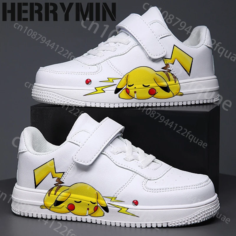 pokemon shoes children's sneakers girls boys shoes Casual Kids Running Pikachu Fashion Sports 7 and 18 year old girls Shoes Gift