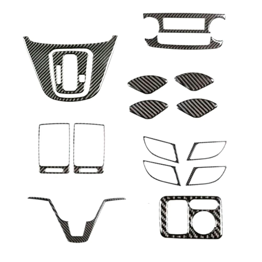 

Premium Carbon Fiber Interior Full Set Kit Cover Trim for Honda For CRV 2007 2011 Stylish and Protective Perfect Match
