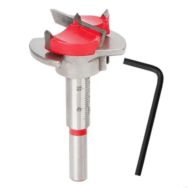 

4XFD 35mm Forstner Auger Drill Bit Woodworking Cabinet Hinge Hole Opener Milling Cut