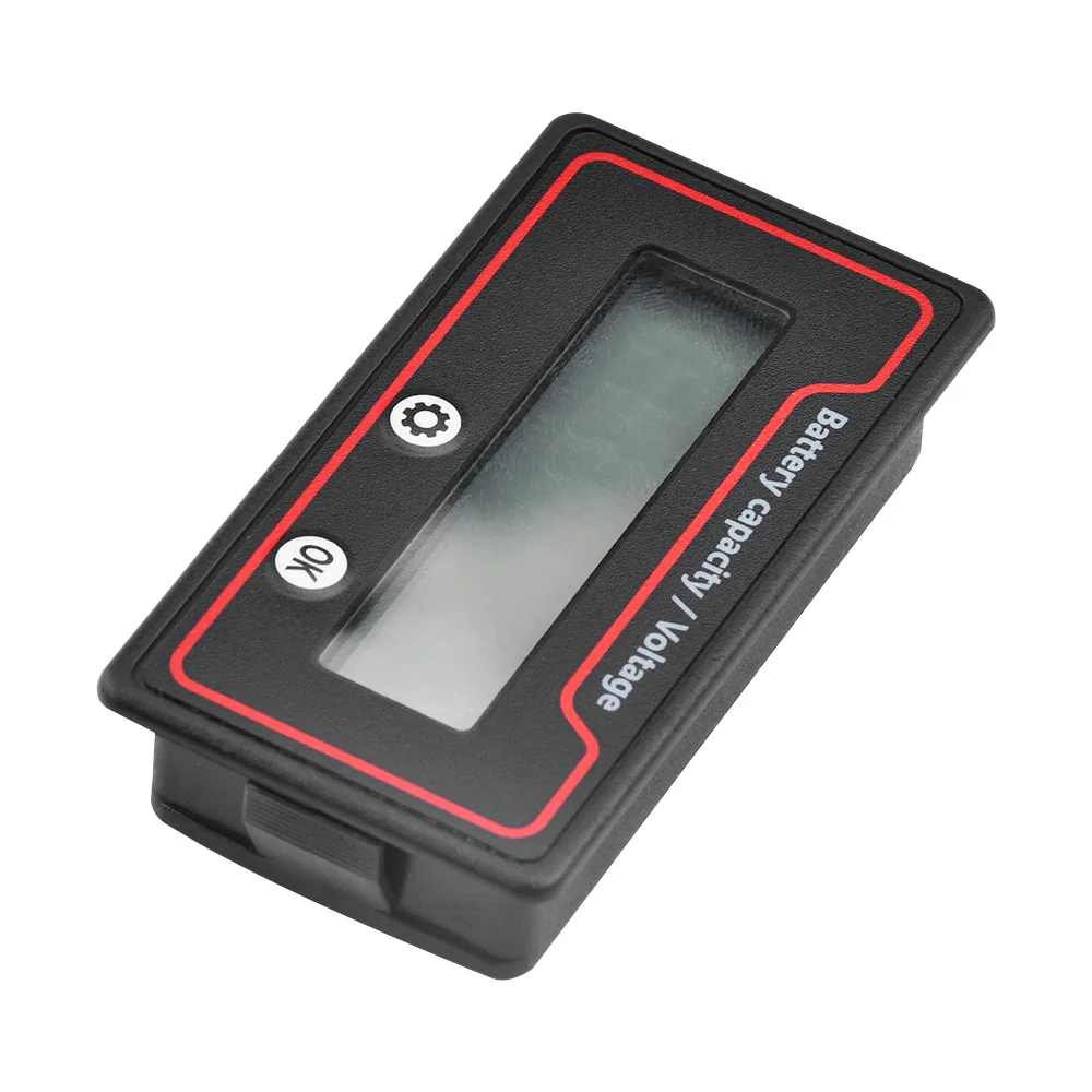 9-120v Digital Monitor de Capacidade de Bateria Indicador 12v 24v 48v Carro Motocicleta Digital Voltímetro Voltagem Tester Meter Ferramenta