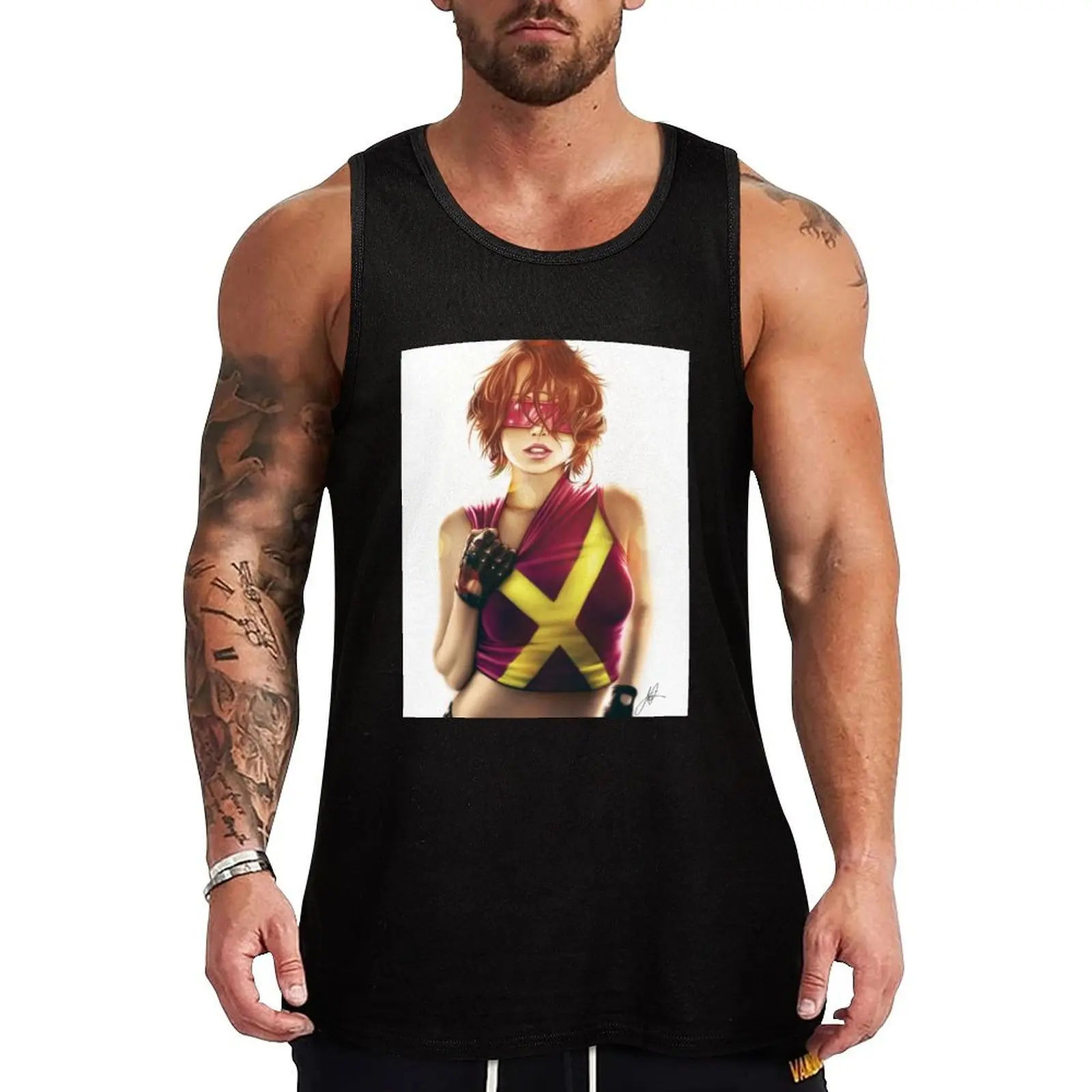 

Jubilee Tank Top gym t shirt men Top summer fitness clothing for men