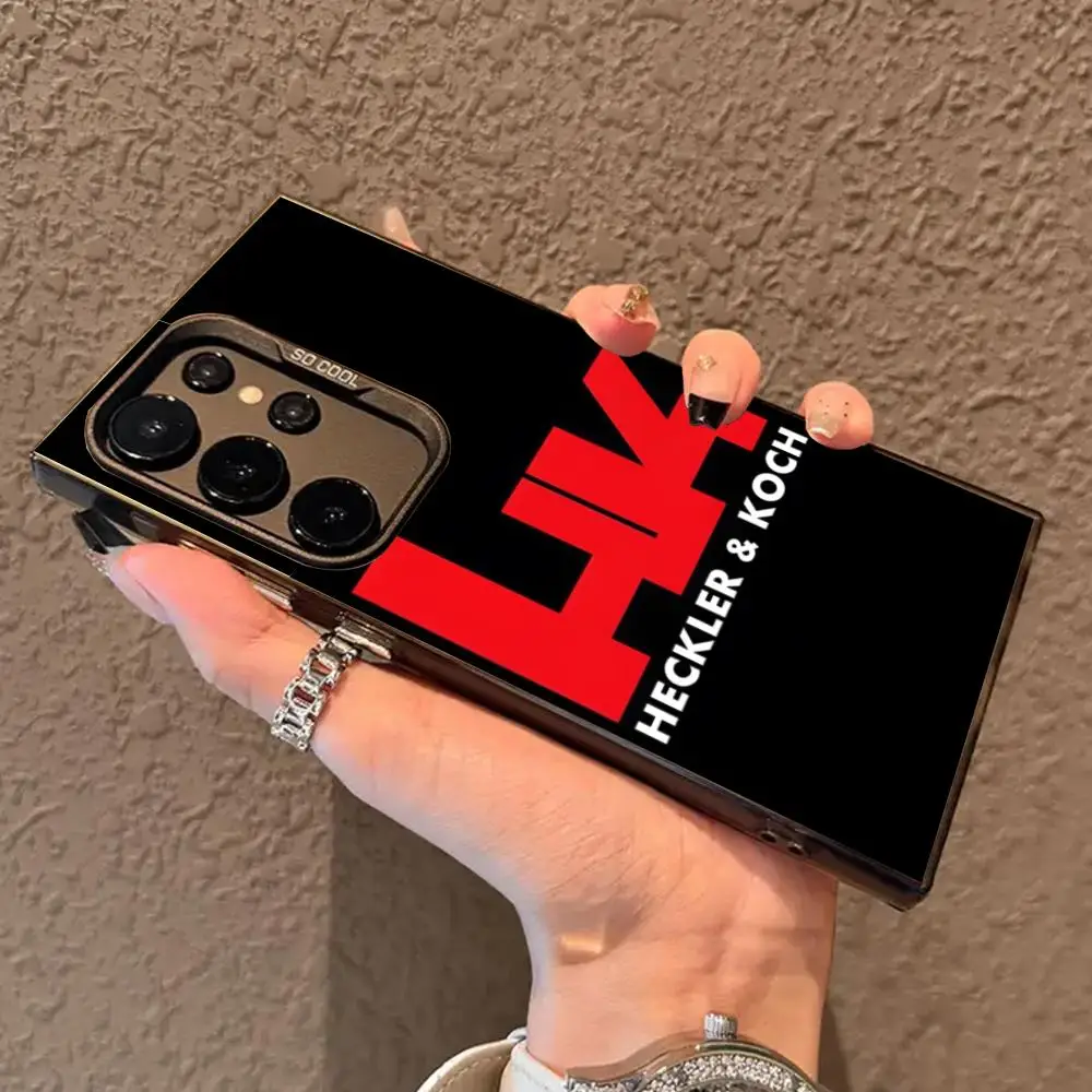 Heckler Koch Handyhülle für SAMSUNG Galaxy S26 S25 S24 S23 S22 S21 S20 FE Plus Ultra Cover