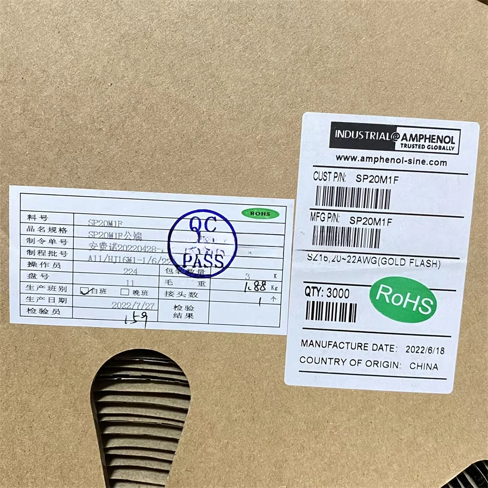 Amp henol Originele Terminals10- 407552 -015