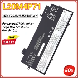L20M4P71 Laptop Battery for Lenovo ThinkPad X1 Carbon 9th 10th Gen X1 Yoga 6th 7th Gen 2021 Series L20C4P71 L20L4P71 L20D4P71