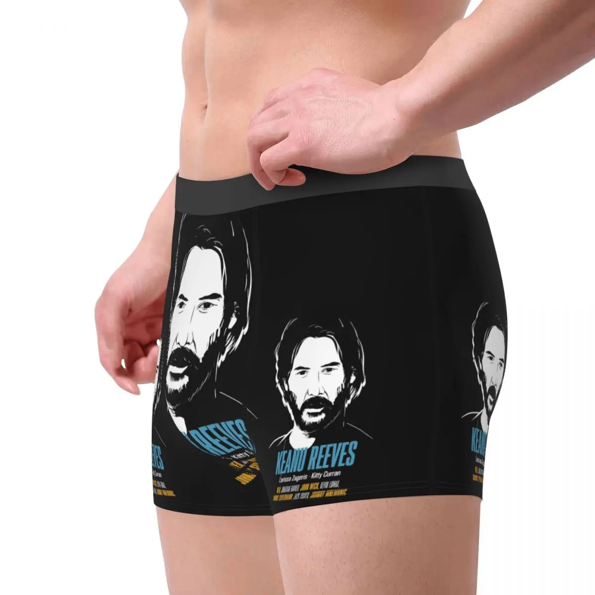 John Wick Keanu Reeves John Wick bóxer para hombre, ropa interior muy transpirable, alta calidad, Idea de regalo