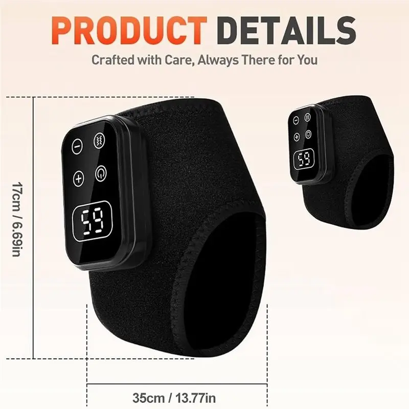 AA01-دراجة لاسلكية ثلاثية العلاج مدلك قدم 2025 مدلك قدم لتخفيف الآلام، تتضمن 5 مستويات حرارية #6