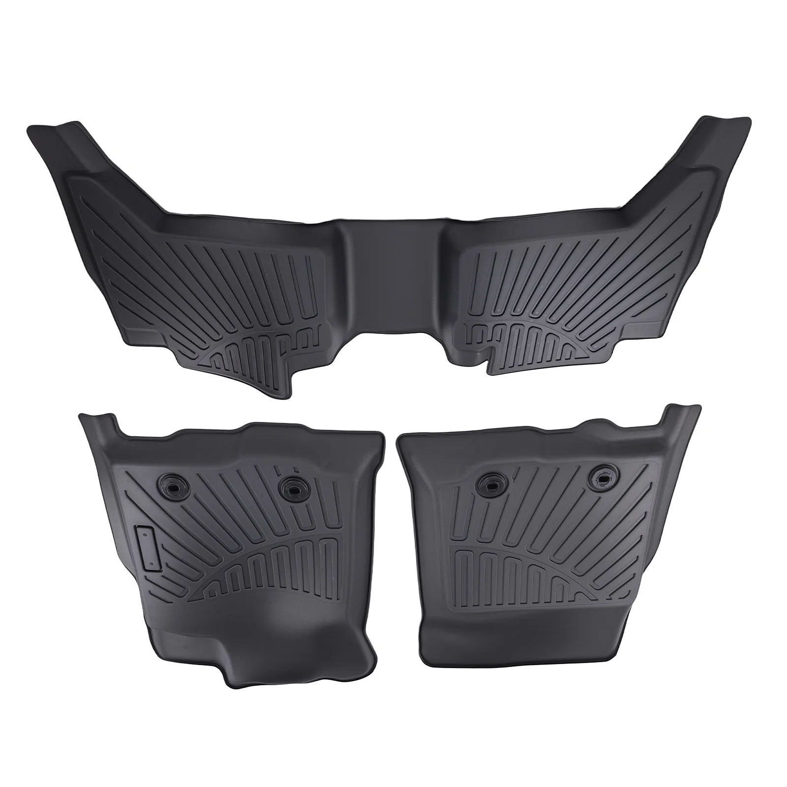 

Carpet Floor Mats for Toyota Tacoma Double Cab 2018-2023 TPE Floor Liners Rubber