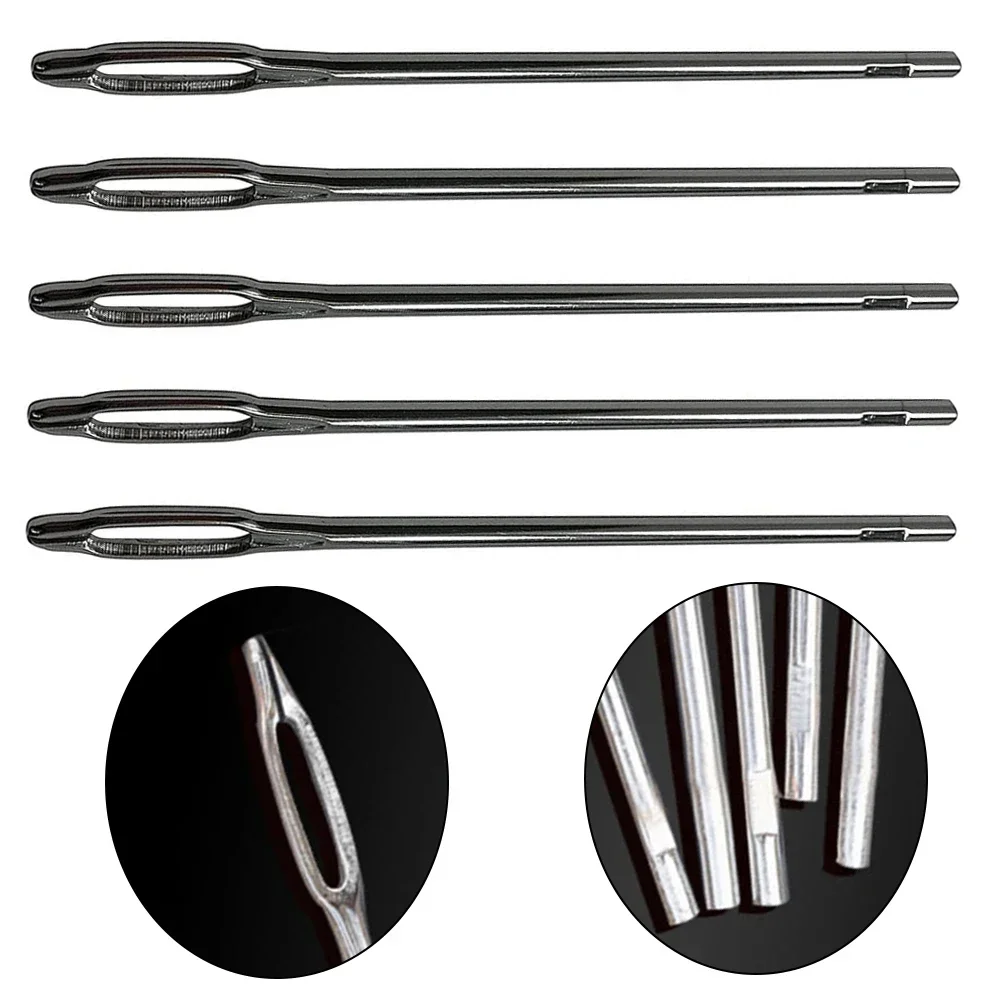 5x Western Weld Replacement Piercing Needles for T-Handle Tire Tools Tire Plug Tools Split Eye Replacement Needles Repair