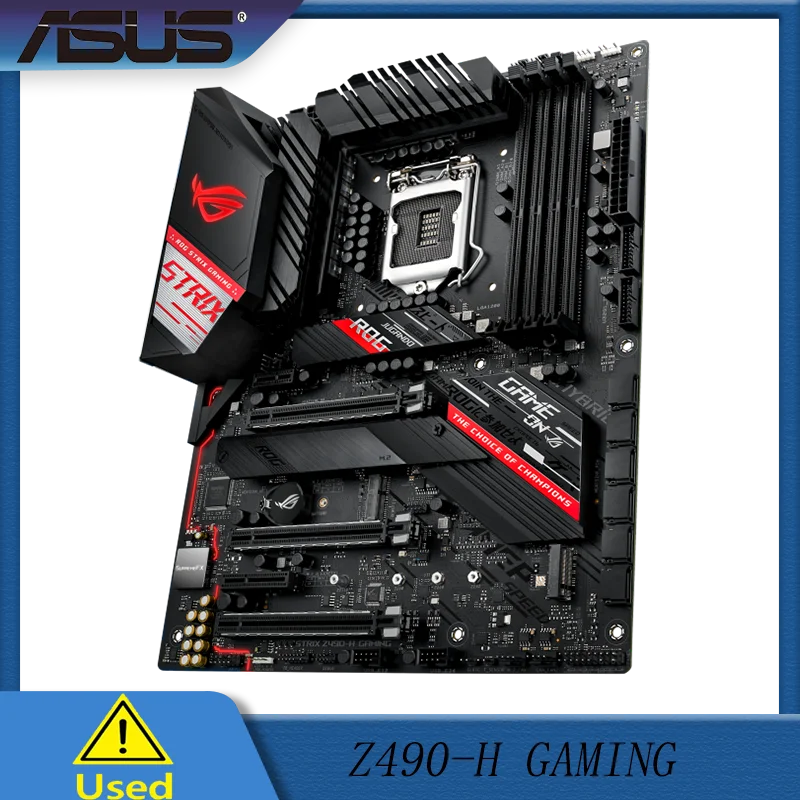 

Asus ROG STRIX Z490-H GAMING Z490 DDR4 LGA1200 Motherboard