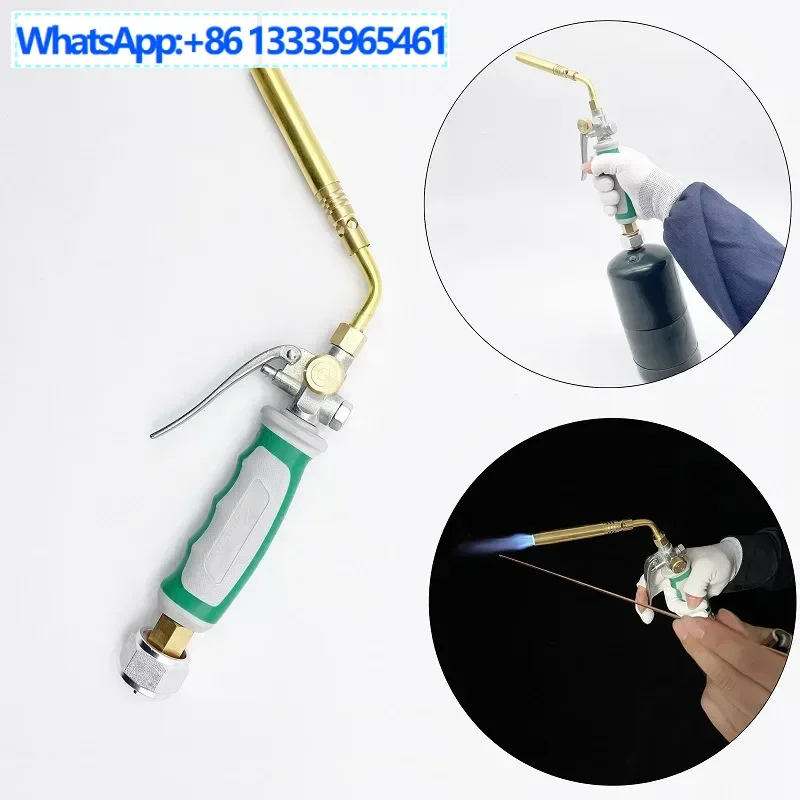 

American welding torch MAPP oxygen-free welding torch air conditioning refrigeration maintenance flamethrower all copper micro w
