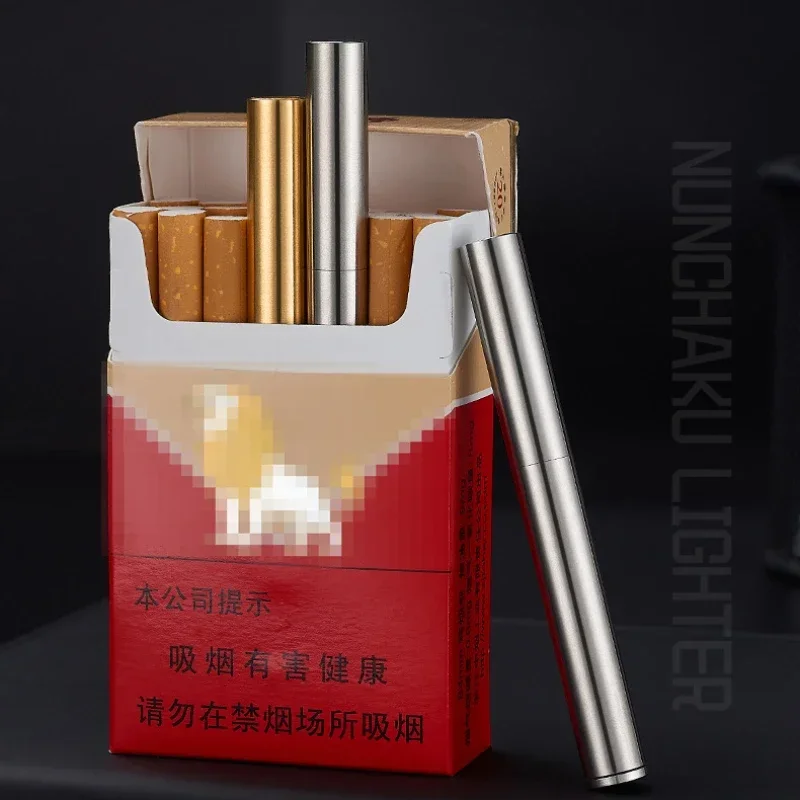 Yeni gazyağı çakmak sigara serin bakır Metal Torch rüzgar geçirmez sigara kutusu taşınabilir Mini taşlama tekerlek çakmaklar hediyeler erkekler için