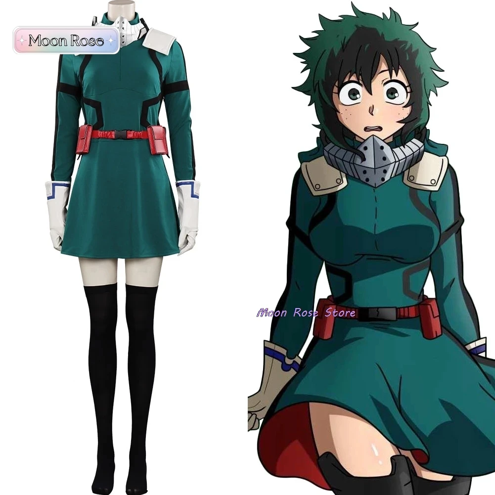 

My Hero Academia Cosplay Anime Midoriya Izuku Costume Dresses Cosplays Woman Costumes Kid Adult Men Cos Disguise Men's Figures