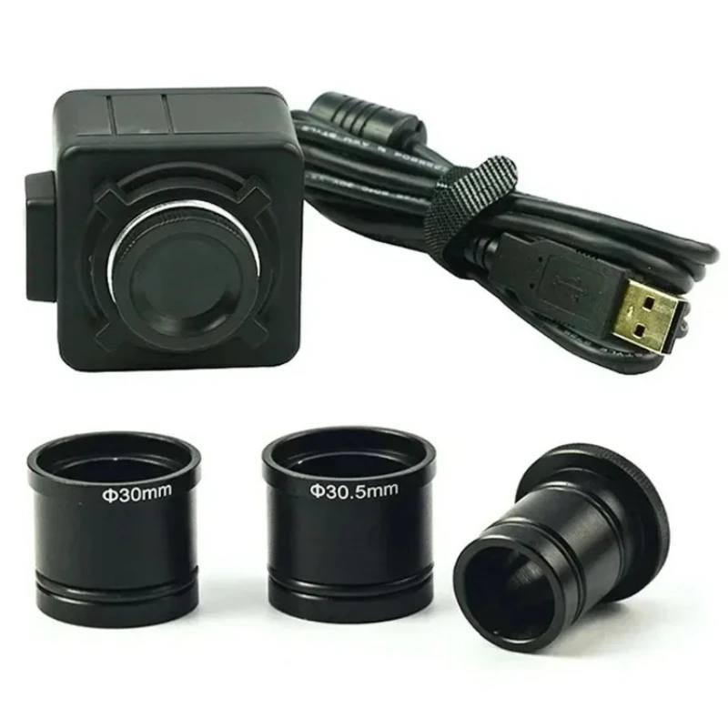 

Drive 5MP HD 1/2.5" True Color CMOS Digital Microscope Camera USB Video Electronic Eyepiece + C-Mount Adapte Microscopio Tools