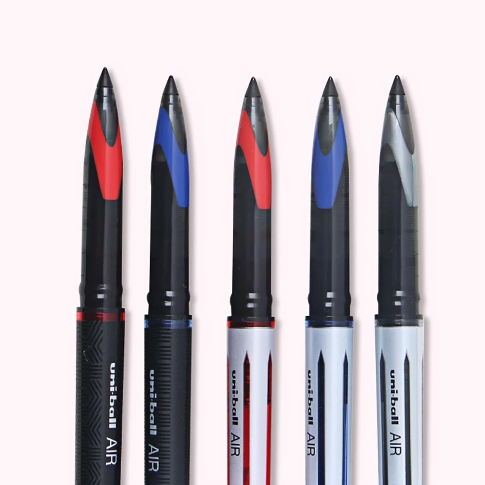 Imagem -06 - Uni Uba188 Canetas de Gel Japonesas 0.5 mm 0.7 mm Controle de Tinta Livre Canetas Exclusivas Preto Vermelho Azul Escrita Suave Escola Escritório