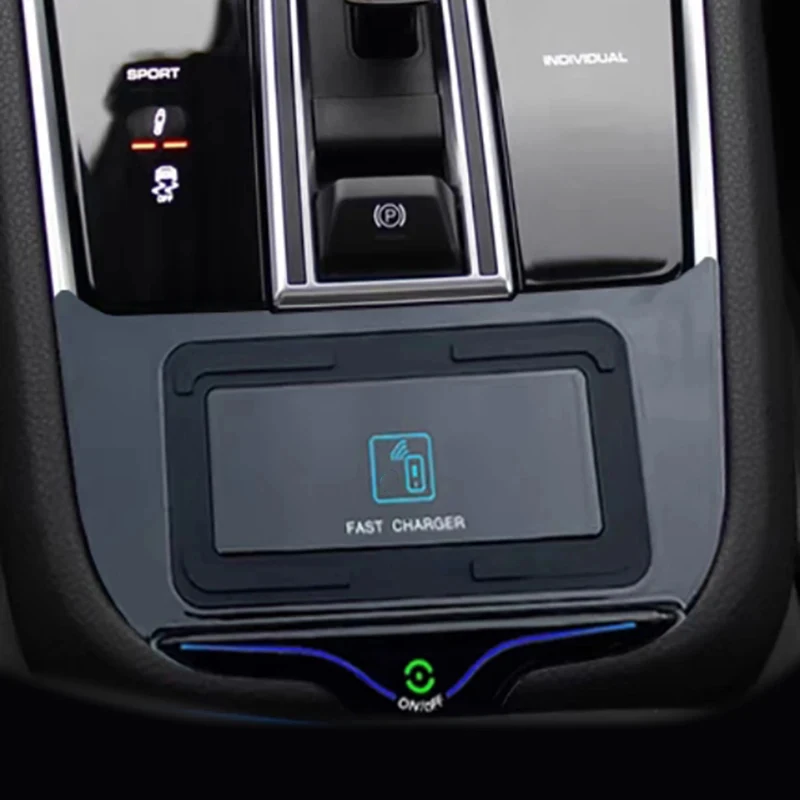 

15W Car wireless charger for Porsche Panamera 2017-2023 fast phone charger charging phone holder accessories
