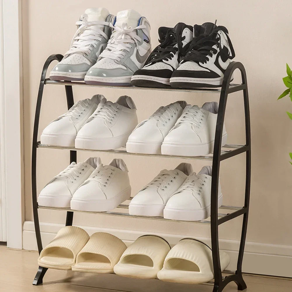 4 Layers Shoe Rack High Load-bearing Capacity Storage Racks Large Capacity Modern Minimalism Organizer Storage Simple Shoe Rack