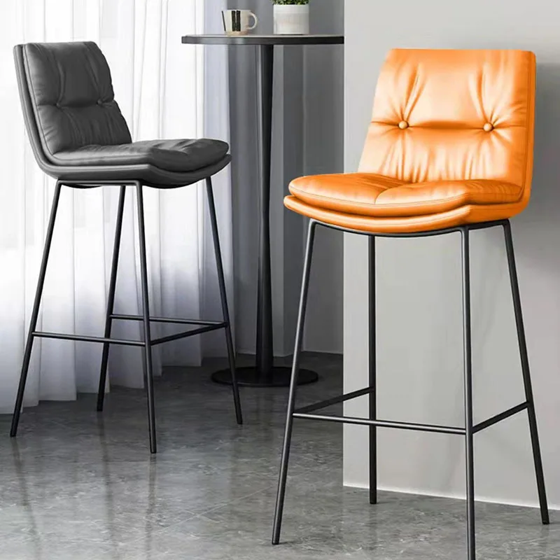 

Accent Modern Bar Stools Relaxing Aesthetic Library Designer Bar Chair Nordic Coffee Sillas Para Comedores Kitchen Furniture