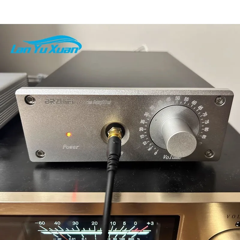 

HiFiAMP HA5000 Pure Class A Headphone Amplifier Field Effects Tube High Power Output Replacement for Audio Technica