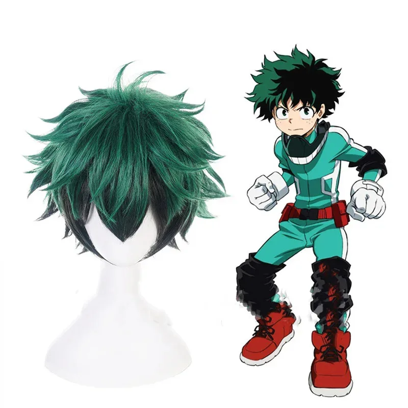 2025 yiyi2025yiyiAnime My Hero Academy Midoriya Izuku Deku Battle Cosplay Kostum Halloween زي حفلة كرنفال للجنسين مجموعة