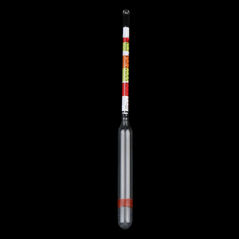 Triple Scale Hydrometer For Home Brew Wine Beer Cider Alcohol Testing 3 Scale Hydrometer Wine Sugar Meter Gravity ABV Tester