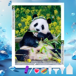 DIY Diamond Painting Kit Chinese Panda FuBao 2024 Round/Square Diamond  Full Diamond Mosaic Home Decoration Painting