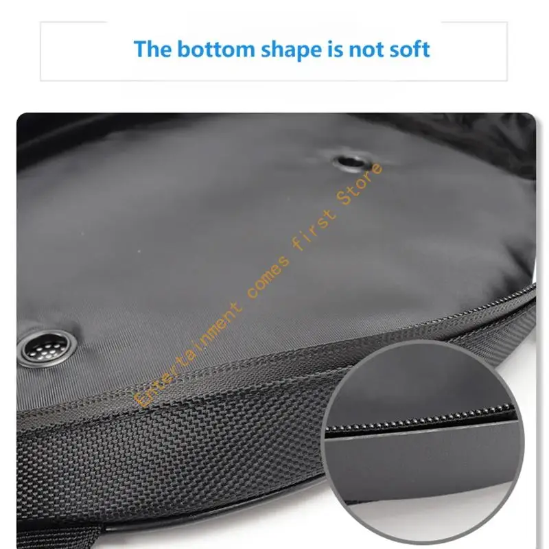 Protective Helmet Organiser Case for Training Travel, Padded Closure Bag for Ski and Cycling Helmets with Structured for Closet