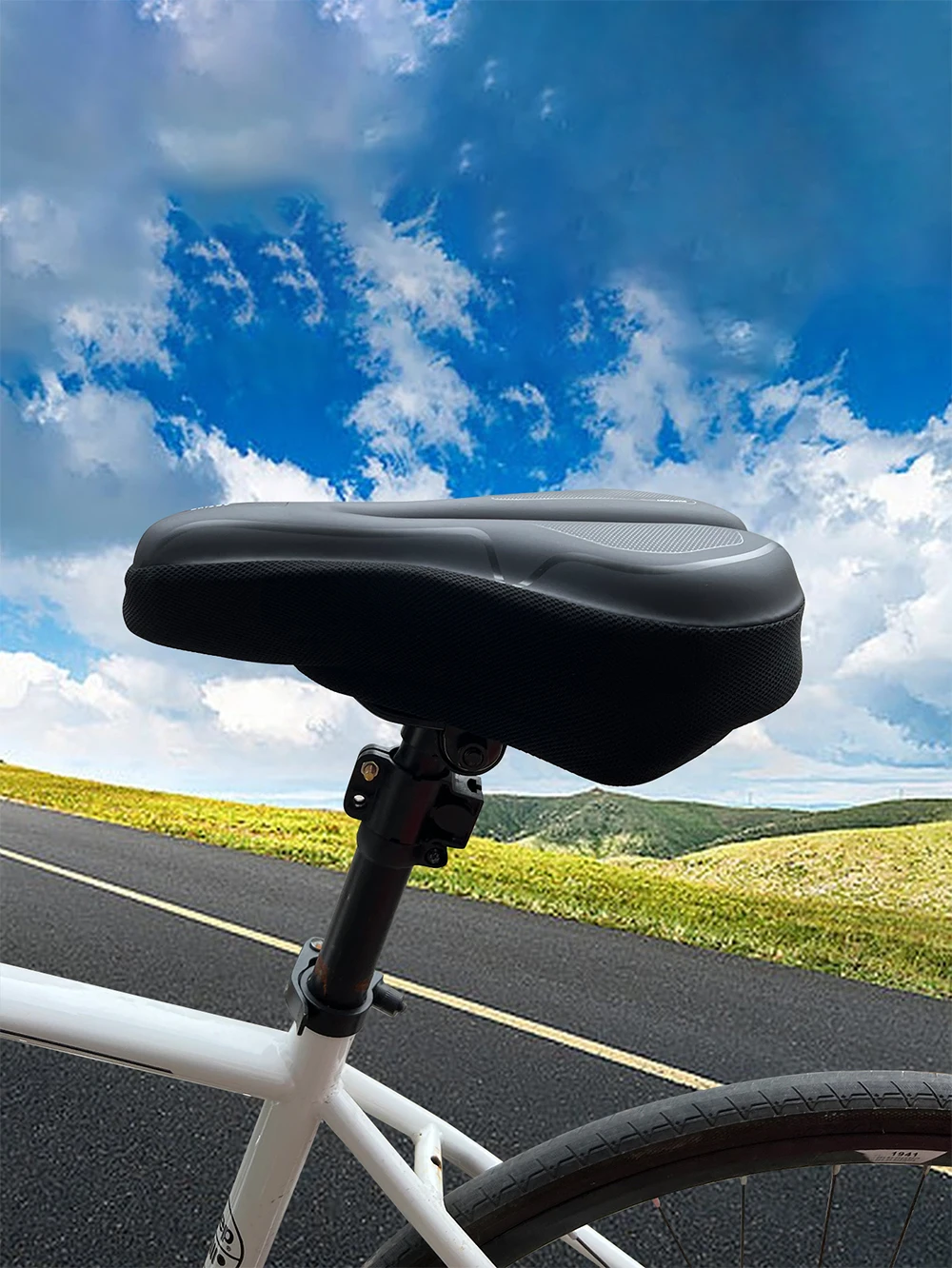 Wasserdicht Rennrad Sattel Kissen Komfortable MTB Fahrrad Sitzbezug Atmungsaktive Mountainbike Radfahren Sitzbezug – Detail 10
