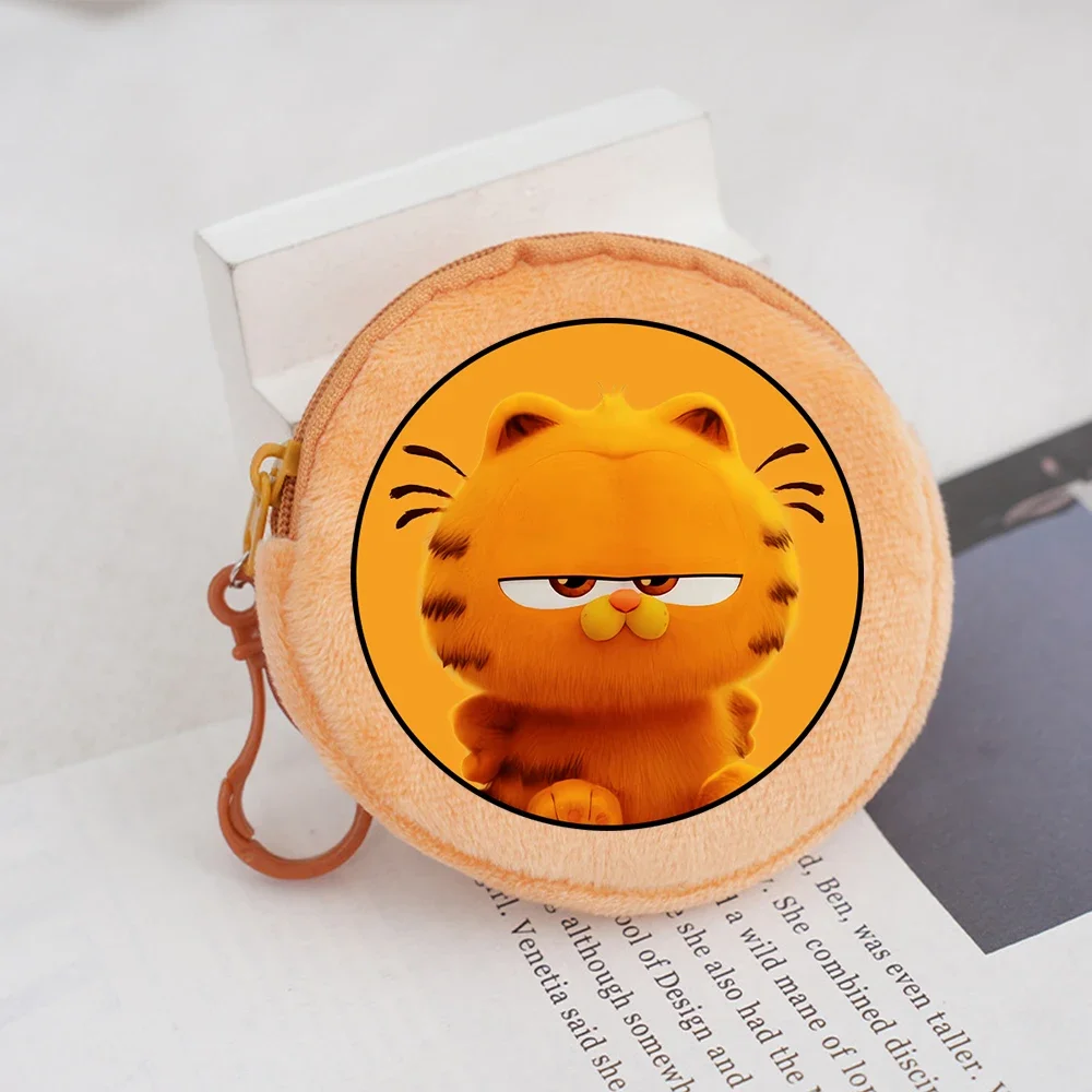 Garfields peluche portamonete bambini Cartoon Cute Anime Mini Odie Pouch portafoglio portachiavi porta carte portafoglio semplice regali di