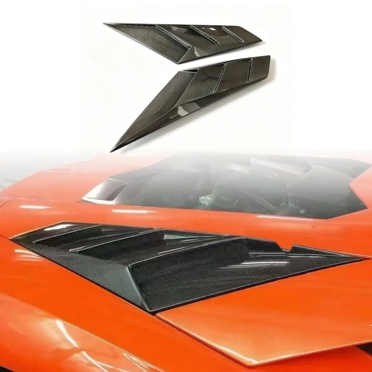 Suitable for Lamborghini Aventador LP-700 720 Upgraded Carbon Fiber SVJ with mesh rear trend