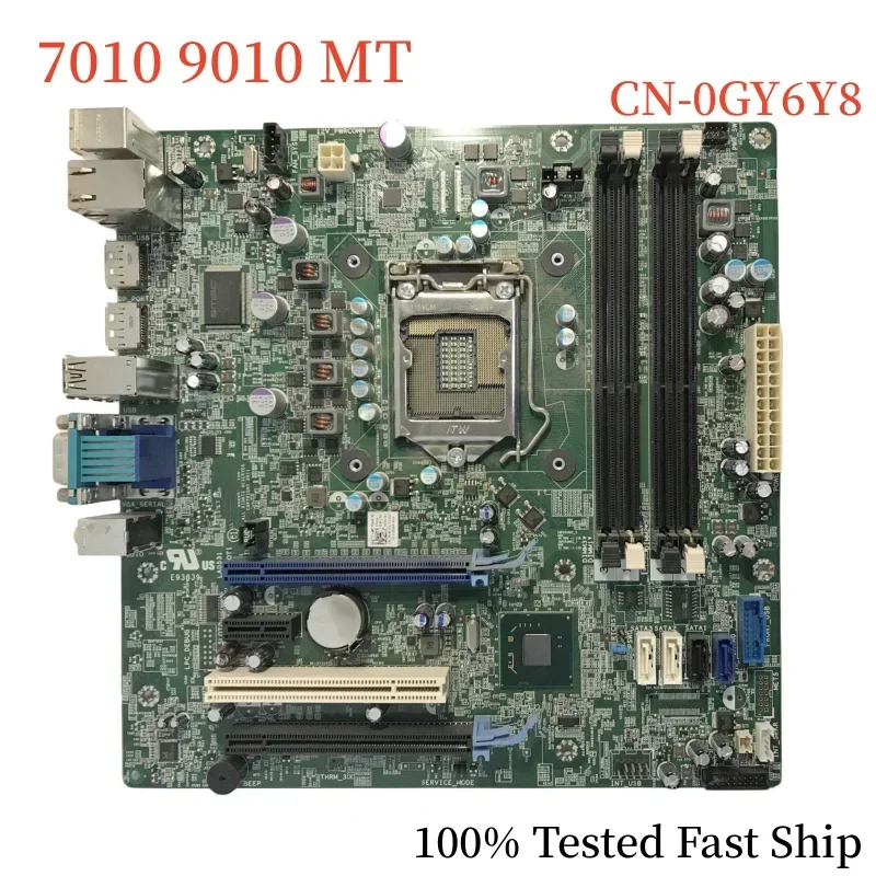 CN-0GY6Y8 For Optiplex 7010 9010 Motherboard 0GY6Y8 GY6Y8 LGA1155 DDR4 Mainboard 100% Tested Fast Ship