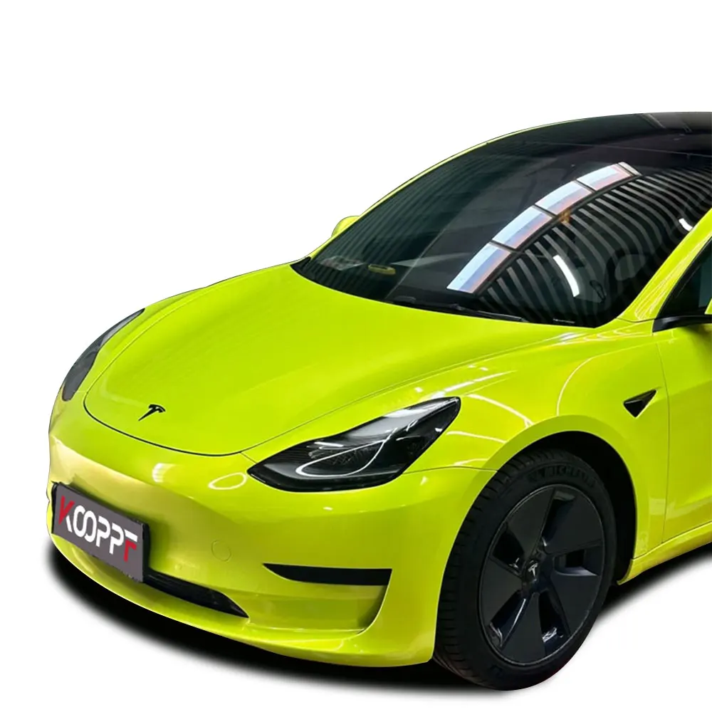 

Phantom лимонно-желтая автомобильная виниловая пленка для кузова автомобиля ПЭТ глянцевая металлическая зеленая наклейка для автомобиля