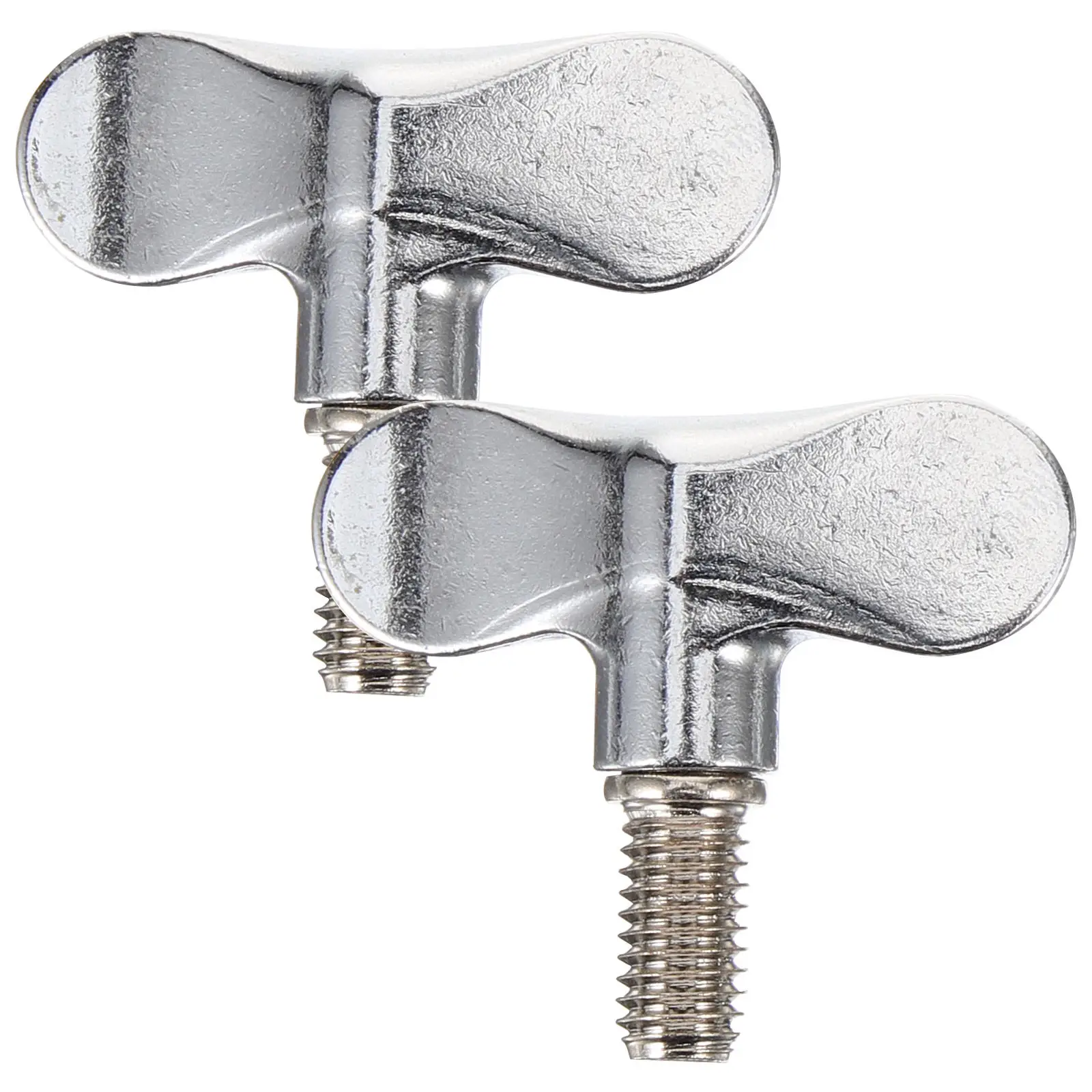 Drum Wing Screws 2 Piece Heavy Duty Metal Cymbal Quick Release Nuts for Drum Stand Percussion Accessories