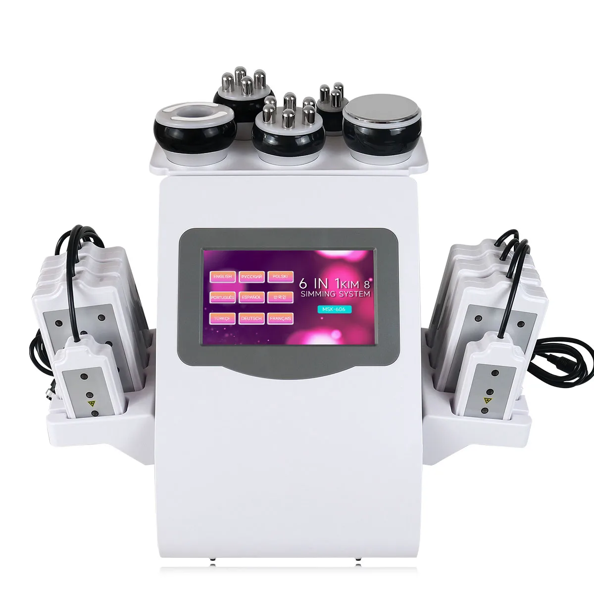 NEWGAGA 6-in-1 30K 40K 60K 80K Ultraschall-Kavitationsgerät Körpergewichtsreduktion Vakuum-Lipo Schlankheitsmassage Fitness KIM8 Maschine – Detail 20