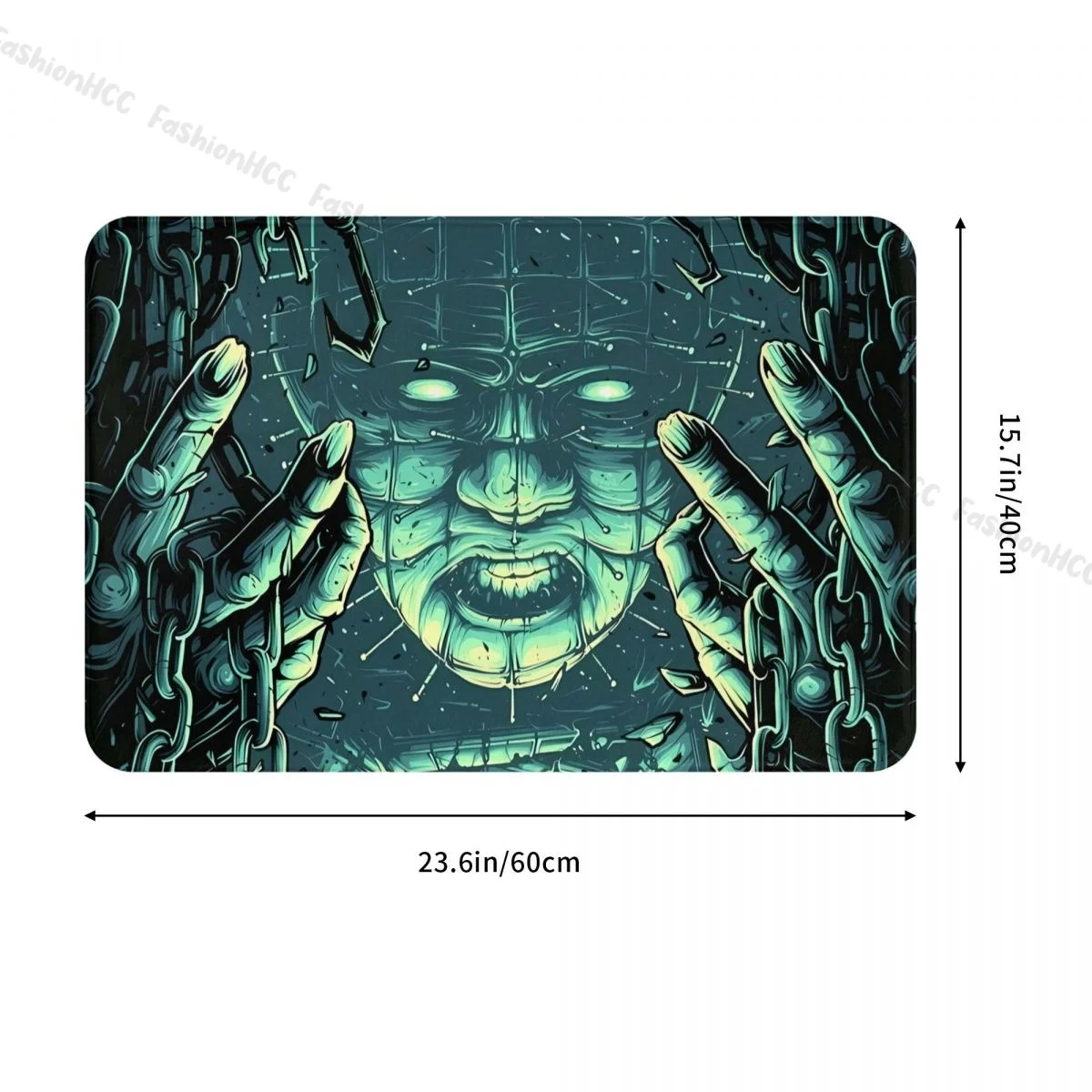 Hellraiser Horror Film Non-slip Doormat STORE DAN MUMFORD Bath Kitchen Mat Welcome Carpet Flannel Pattern Decor