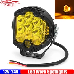 LED Sport WorkLamp 3'' Automobile for Lada Offroad 4X4 vehicle Auxiliary Light led for Jeep Combo Driving Headlamp 12V24V Custom