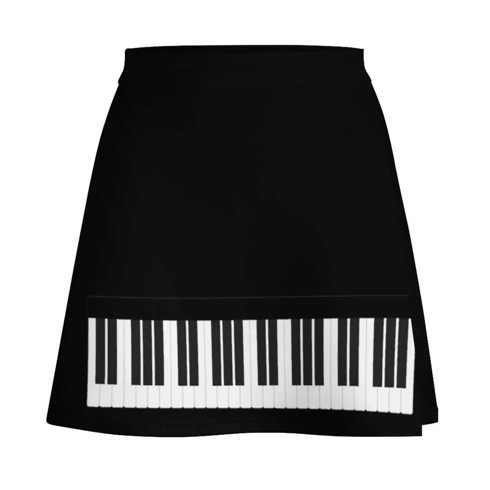 Copy of Piano Keys Mini Skirt short skirt for women Skirt satin fashion