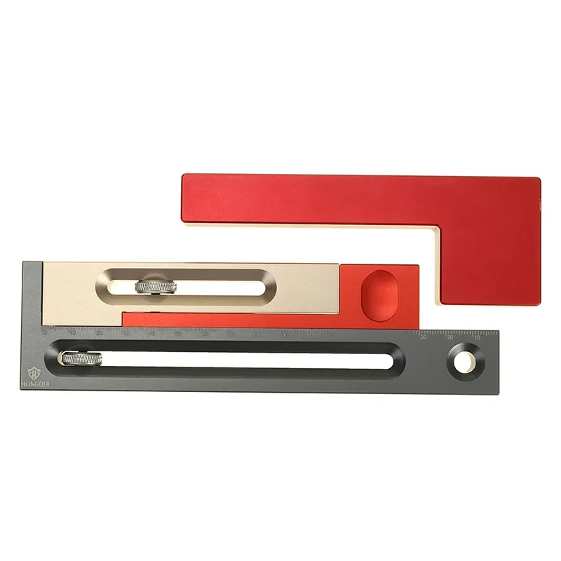 

Woodworking Tool Saw Table Seam Regulator Tenon Maker Movable Gauge Block Multi-Function Length Compensator