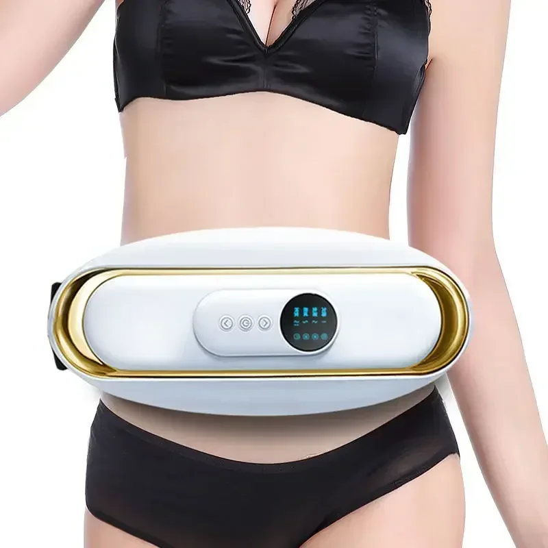 Máquina de adelgazamiento, cinturón de masaje Abdominal, masajeador anticelulítico, quemador eléctrico de grasa del vientre para mujeres, masajeador corporal, eliminación de grasa