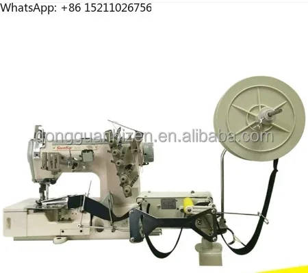 TFS26-M3-UT Side Belt Feeder Fabrics Strips Conveyors Fixed with Sewing machine for Bra Briefs Swimwear Underwear straps sewing